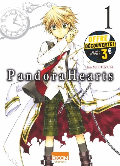 Pandora hearts T.01 (Éd. prix découverte) | Mochizuki, Jun (Auteur)