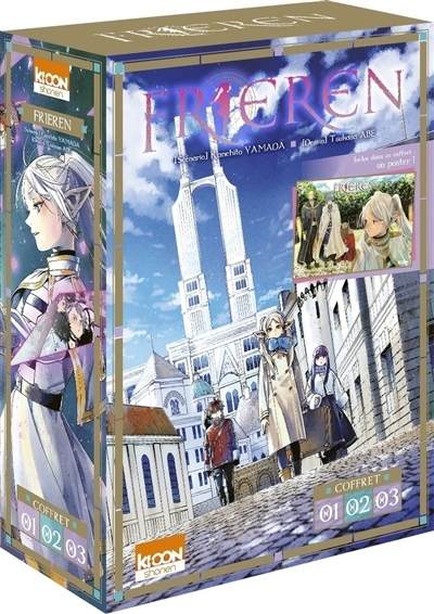 Frieren : coffret T.01-03 | Yamada, Kanehito  | Abe, Tsukasa 