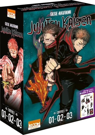 Jujutsu kaisen : coffret T.01 - Vol. 1 à 3 | Akutami, Gege 