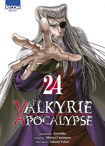 Valkyrie apocalypse T.24 | Umemura, Shinya (Auteur) | Ajichika (Illustrateur) | Fukui, Takumi (Illustrateur)