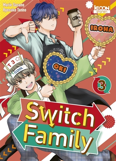 Switch family T.03 | Tanno, Ryosuke (Auteur) | Sasano, Marie (Illustrateur)