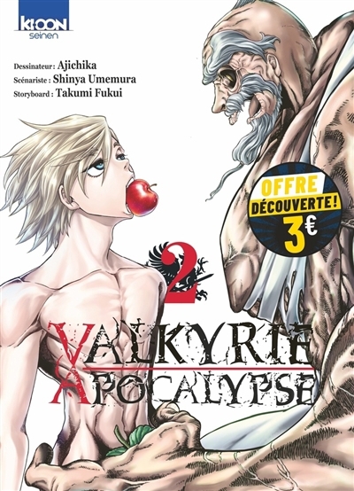 Valkyrie apocalypse T.02 | Umemura, Shinya (Auteur) | Ajichika (Illustrateur) | Fukui, Takumi (Illustrateur)