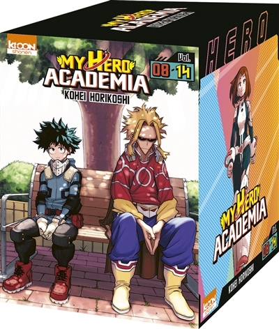 My hero academia - coffret intégrale : T.08-T.14 | Horikoshi, Kohei