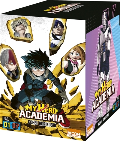 My hero academia - coffret intégrale : T.01-T.07 | Horikoshi, Kohei