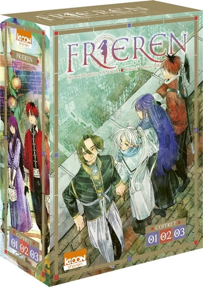 Frieren : coffret 01, 02, 03 | Yamada, Kanehito (Auteur) | Abe, Tsukasa (Illustrateur)