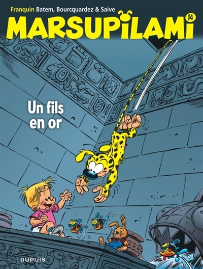 Marsupilami T.14 - Un fils en or | Batem (Illustrateur) | Bourquardez, Jean-Michel (Auteur) | Saive, Olivier (Auteur)