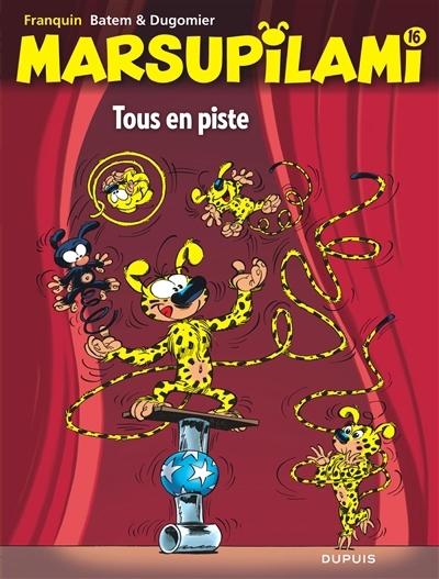 Marsupilami T.16 - Tous en piste | Dugomier, Vincent (Auteur) | Batem (Illustrateur)