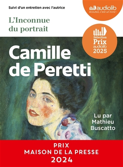 AUDIO - L'inconnue du portrait | Peretti, Camille de (Auteur)