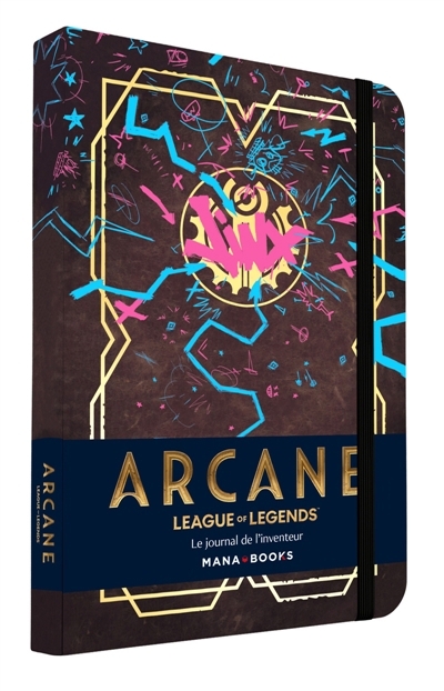 Arcane - Le journal de l'inventeur : Carnet de notes officiel | Riot Games (Auteur) | Fortiche Studio (Auteur)