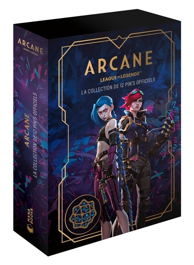 Arcane : La collection de 12 pin's officiels | Enfants 9-12 ans 