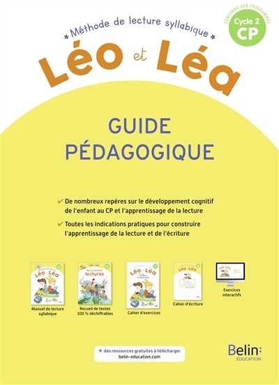 Léo et Léa, méthode de lecture syllabique CP, cycle 2 | Blondet, Ghislaine | Gaudin, Laurence