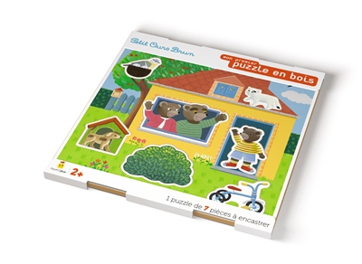 Petit Ours Brun : mon premier puzzle en bois | Puzzle en bois