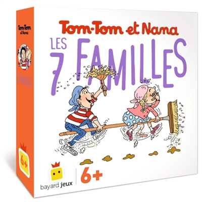 Jeu TomTom & Nana : Les 7 familles | Enfants 5–9 ans 