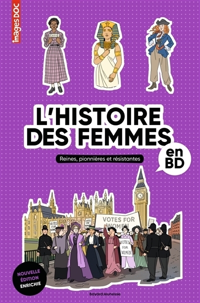 histoire des femmes en BD (L') | Bouchié, Pascale (Auteur) | Veillon, Béatrice (Illustrateur)
