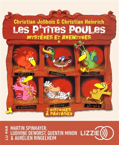 AUDIO - p'tites poules (Les) | Jolibois, Christian (Auteur) | Heinrich, Christian (Illustrateur)