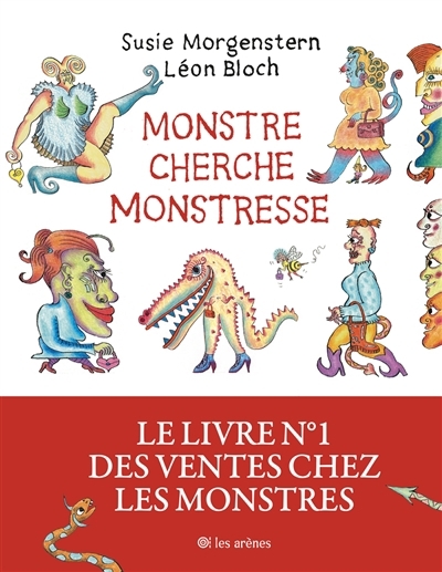 Monstre cherche monstresse | Morgenstern, Susie (Auteur) | Bloch, Léon (Illustrateur)