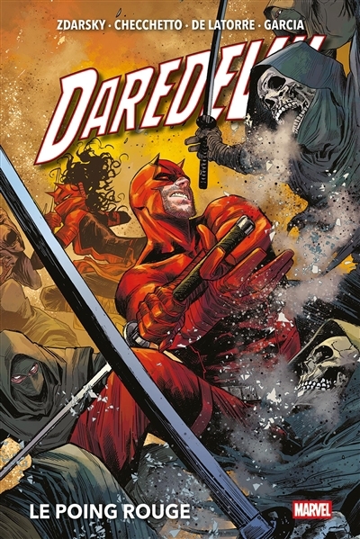 Daredevil T.04 - Le poing rouge | Zdarsky, Chip (Auteur) | Checchetto, Marco (Illustrateur) | Latorre, Rafael de (Illustrateur) | Garcia, Manuel (Illustrateur)