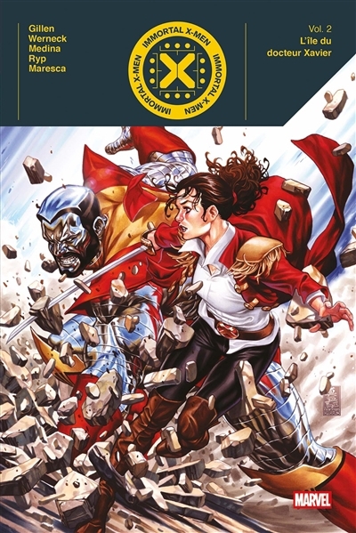 Immortal X-Men T.02 - L'île du docteur Xavier | Gillen, Kieron (Auteur) | Werneck, Lucas (Illustrateur) | Medina, Paco (Illustrateur) | Ryp, Juan José (Illustrateur) | Maresca, Luca (Illustrateur)