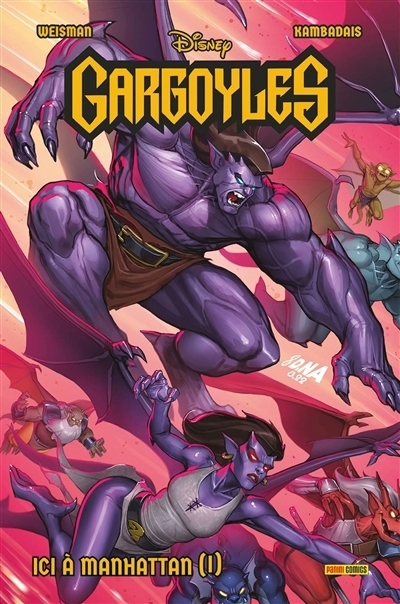 Gargoyles : ici à Manhattan T.01 | Weisman, Greg (Auteur) | Kambadais, George (Illustrateur)