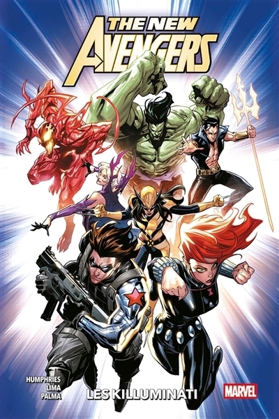 The new Avengers T.01 - Les Killuminati | Humphries, Sam (Auteur) | Lima, Ton (Illustrateur) | Palma, Tiago (Illustrateur)