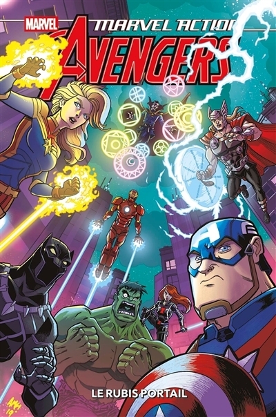 Marvel action Avengers - Le rubis portail | Manning, Matthew K. (Auteur) | Sommariva, Jon (Illustrateur)