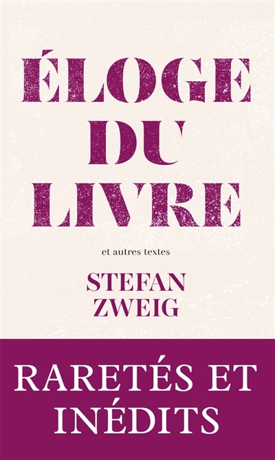 Eloge du livre | Zweig, Stefan