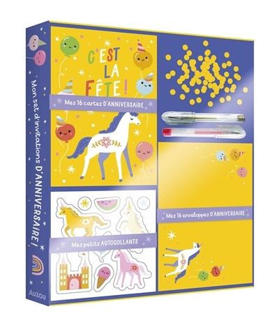 Mon set d'invitations d'anniversaire ! | Kalindi Cameron, Kat