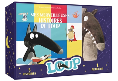 COFFRET- Mes merveilleuses histoires de Loup | Lallemand, Orianne