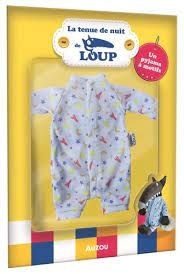 La tenue de loup - Un pyjamas à motifs | Peluche et marionnette