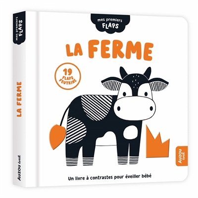 ferme : un livre à contrastes pour éveiller bébé (La) | Kendall, Wendy