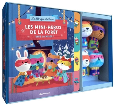 Les mini-héros de la forêt - Coffret : Vive la neige ! | Rivière, Bénédicte (Auteur) | Taylor, Dan (Illustrateur)