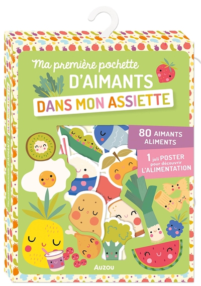 Dans mon assiette : ma première pochette d'aimants | Ressources et matériels