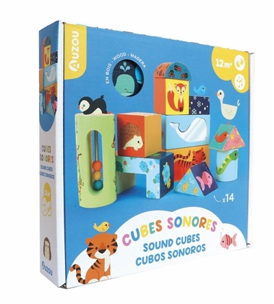Cubes sonores | Bébé (18 mois & moins)