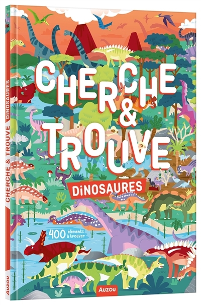 Dinosaures : cherche & trouve : 400 éléments à trouver | Pe, Ma (Illustrateur) | Vaisberg, Diego (Illustrateur)