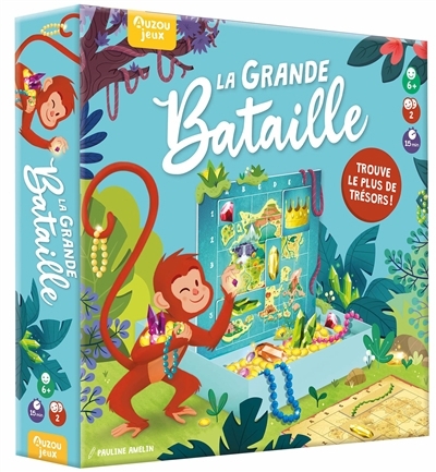 Grande bataille : trouve le plus de trésors ! (La) | Enfants 5–9 ans 