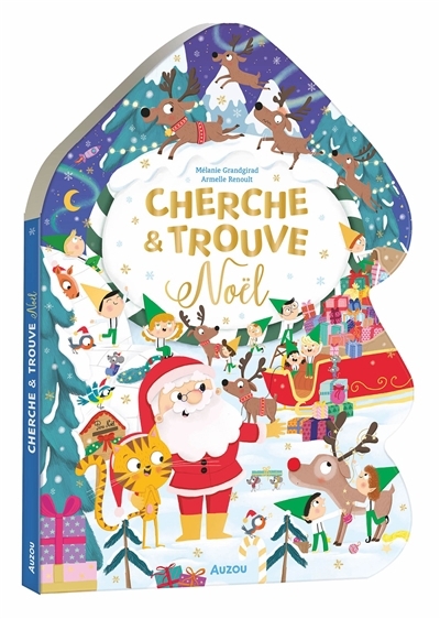 Cherche & trouve Noël | Renoult, Armelle (Auteur) | Grandgirard, Mélanie (Illustrateur)