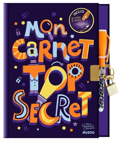 Ma papeterie créative : Mon carnet top secret | Das, Jessica 