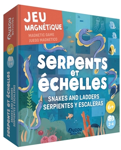 Serpents et échelles : jeu magnétique | Jeux magnétiques