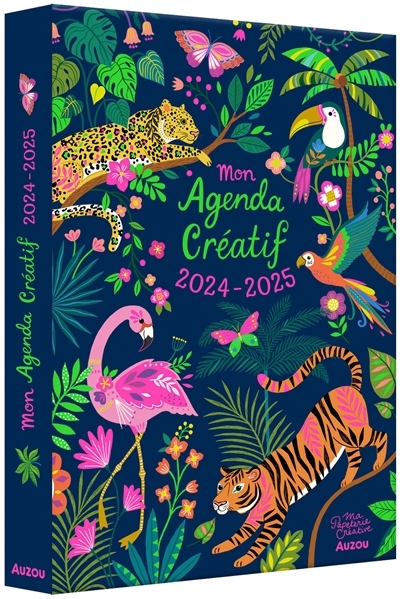 Mon agenda créatif 2024-2025 | Agenda et Calendrier et journaux intime