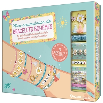 Mon accumulation de bracelets bohèmes : 8 bracelets colorés | Bijoux et accessoires mode