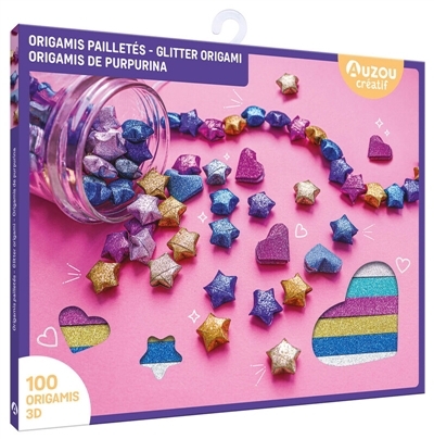 Ma pochette d'artiste : Origamis pailletés | Bricolage divers