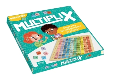 Multiplix : j'apprends les multiplications en jouant ! | Mathématique