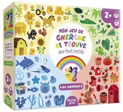 Mon jeu de cherche et trouve des tout-petits : Les couleurs | Logique