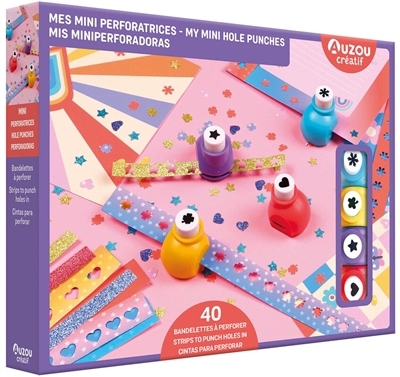 Mes mini perforatrices : 40 bandelettes à perforer | Bricolage divers