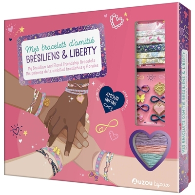 Mes bracelets d'amitié brésiliens et Liberty : amour infini | Bijoux et accessoires mode