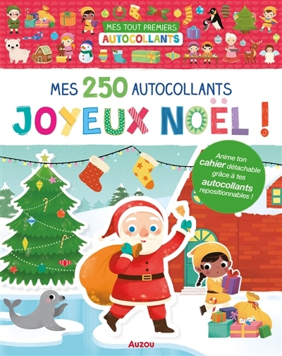 Mes 250 autocollants : joyeux Noël | Wu, Yi-Hsuan (Illustrateur)