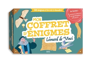 Mon coffret d'énigmes Léonard de Vinci | Gillio, Maxime (Auteur) | Dupressoir, Eléna (Illustrateur)