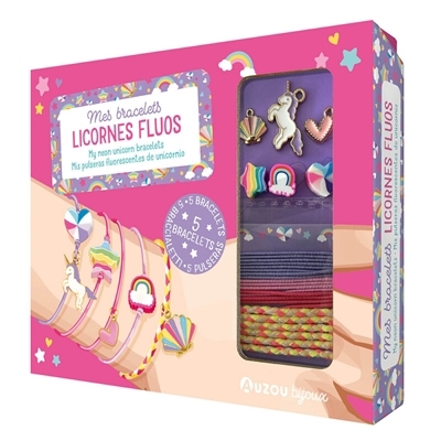 Mes bracelets licornes fluos | Bijoux et accessoires mode
