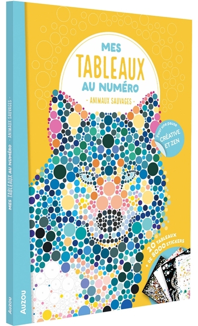 Animaux : mes tableaux au numéro | Geremia, Daniela (Illustrateur)