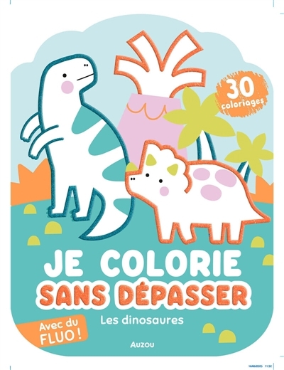 Je colorie sans dépasser - Les dinosaures | Ghataora, Nina